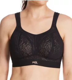 Non Wired Sports Bra Black Latte 28F