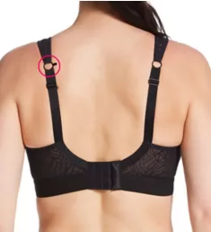 Non Wired Sports Bra Black Latte 28F