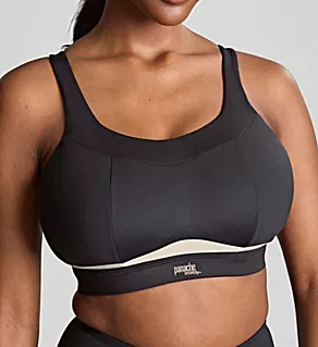 Freedom Non Wired Padded Sports Bra Black/Chalk 30D