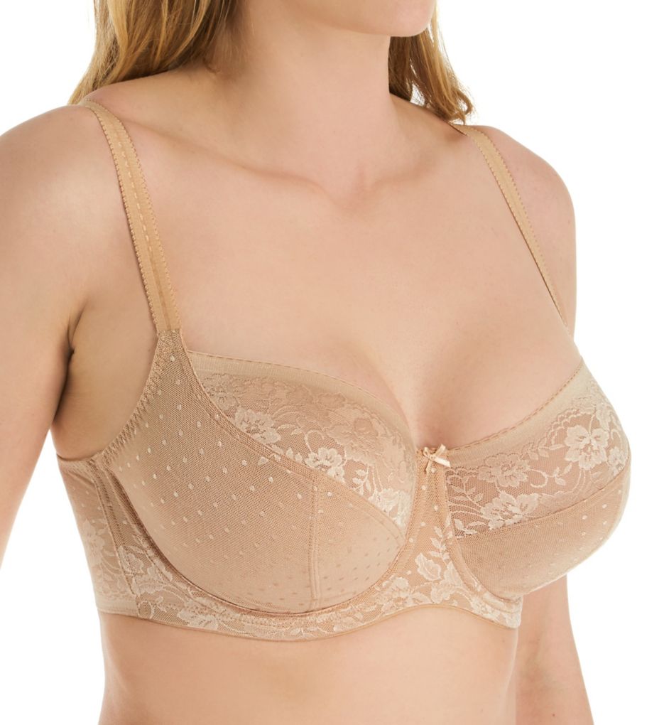 Panache Women's Olivia Balconette Bra, Honey, 30D at