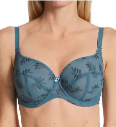 Tango Balconnet Bra with Shiny Trim Aegean 30K