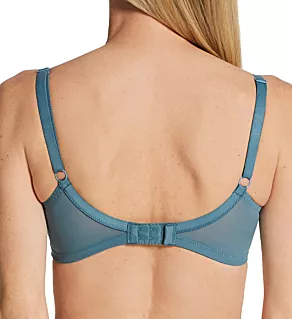 Tango Balconnet Bra with Shiny Trim Aegean 30K