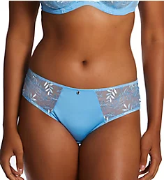 Tango Embroidered Brief Panty Bluebell 2X