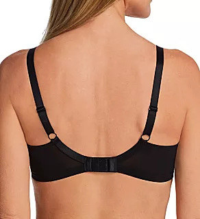 Ana Non-Padded Plunge Underwire Bra Black 32HH