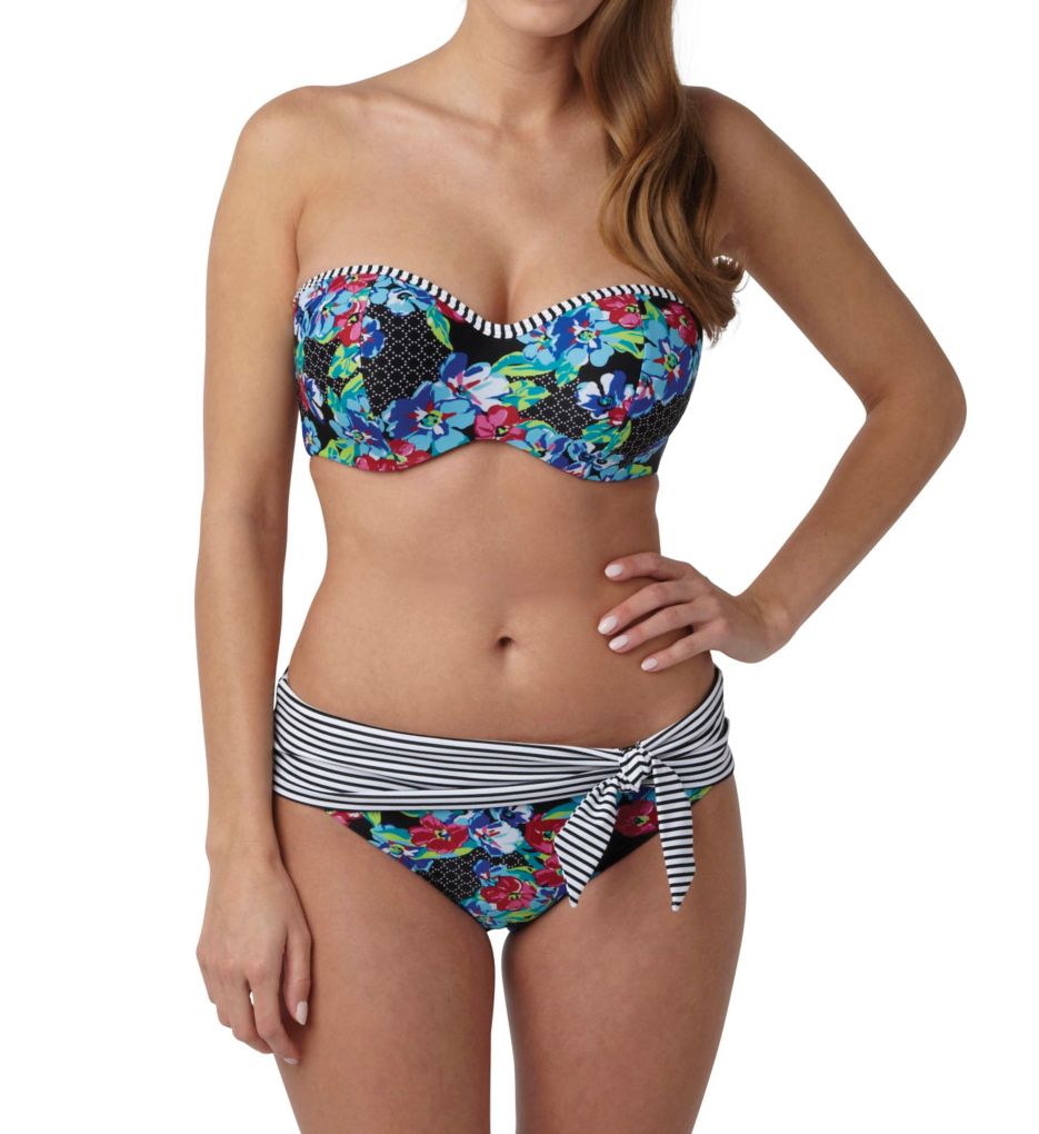 Elle Padded Bandeau Bikini Swim Top-cs3