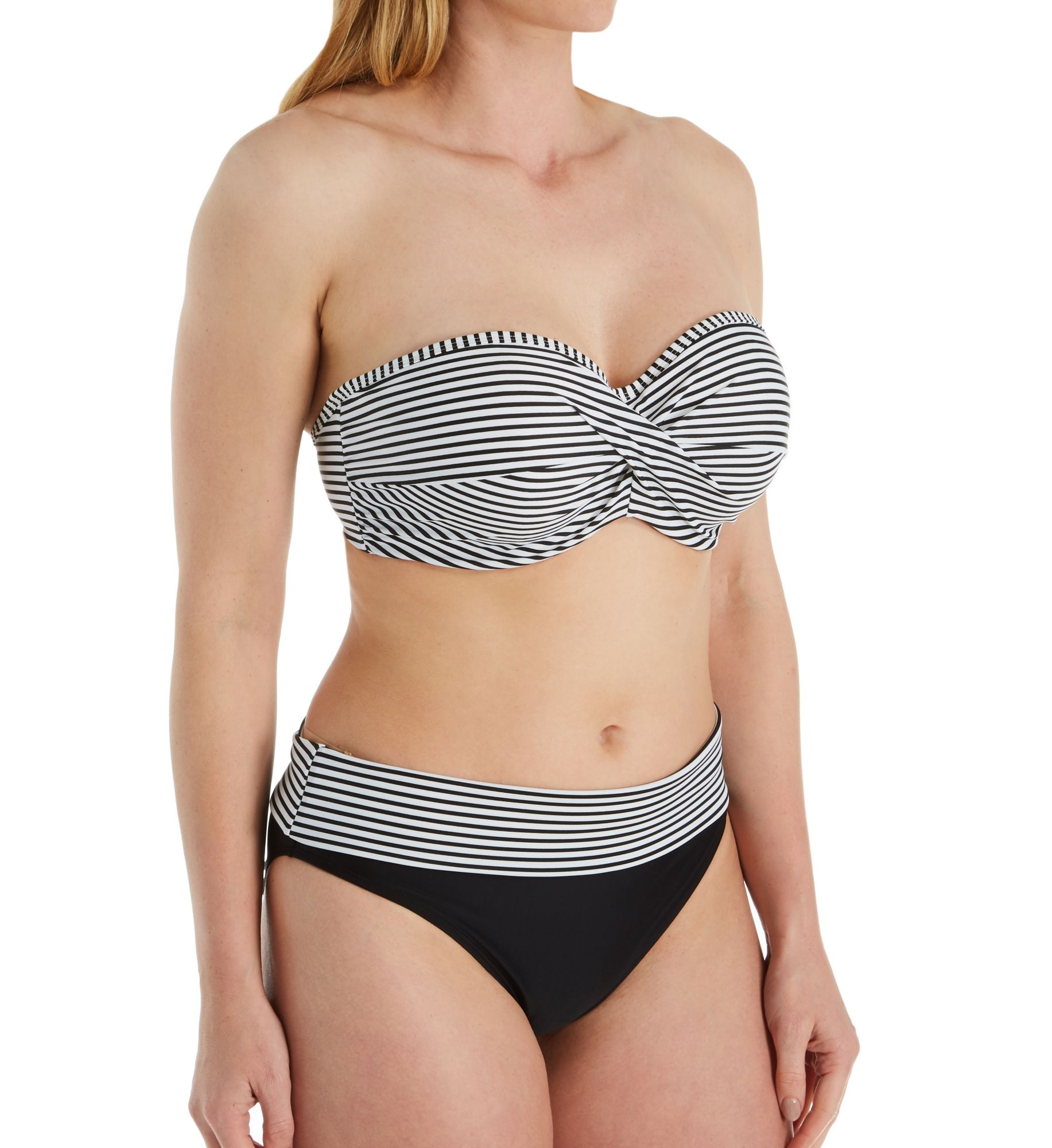 Panache Anya Stripe Bandeau Bikini Swim Top SW0893 - Image 7