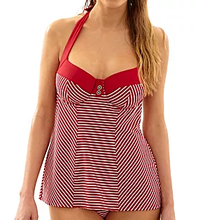 Britt Halter Tankini Swim Top
