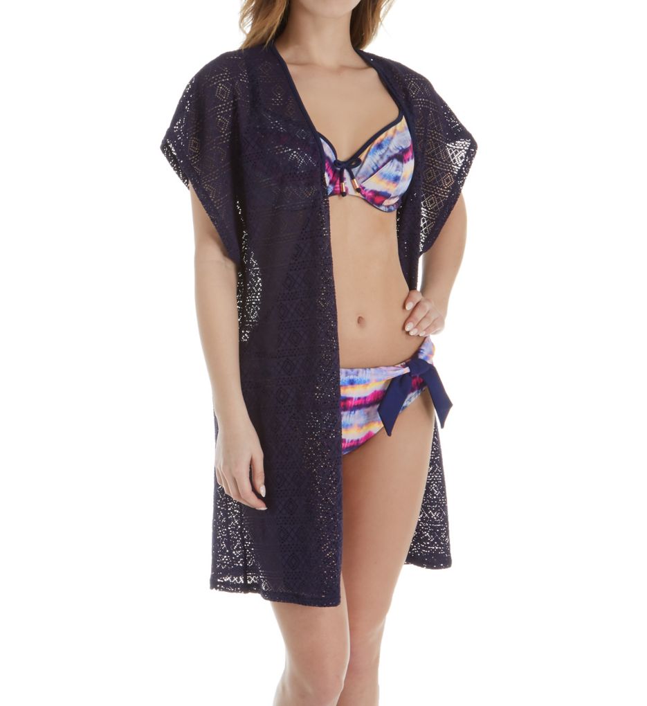Beachwear Wrap Dress Swim Cover Up-cs1