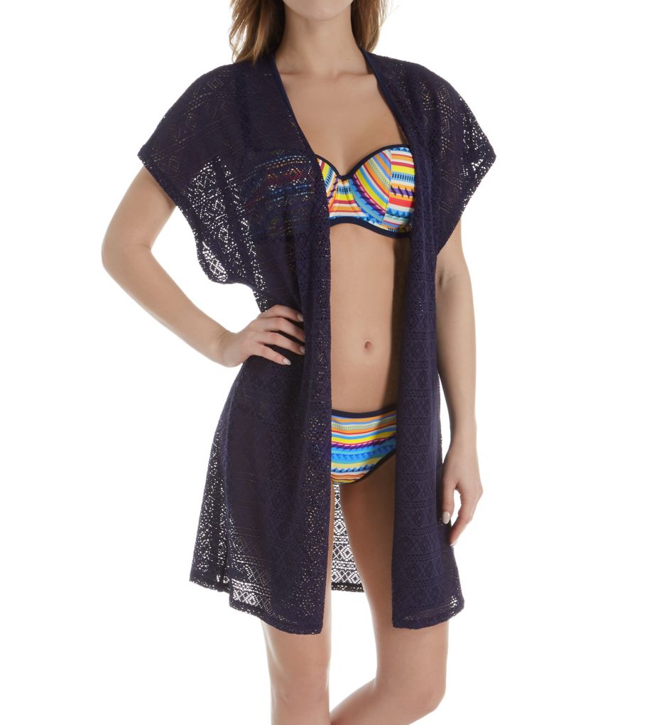 Beachwear Wrap Dress Swim Cover Up-cs3