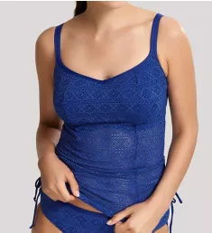 Anya Crochet Balconnet Tankini Swim Top