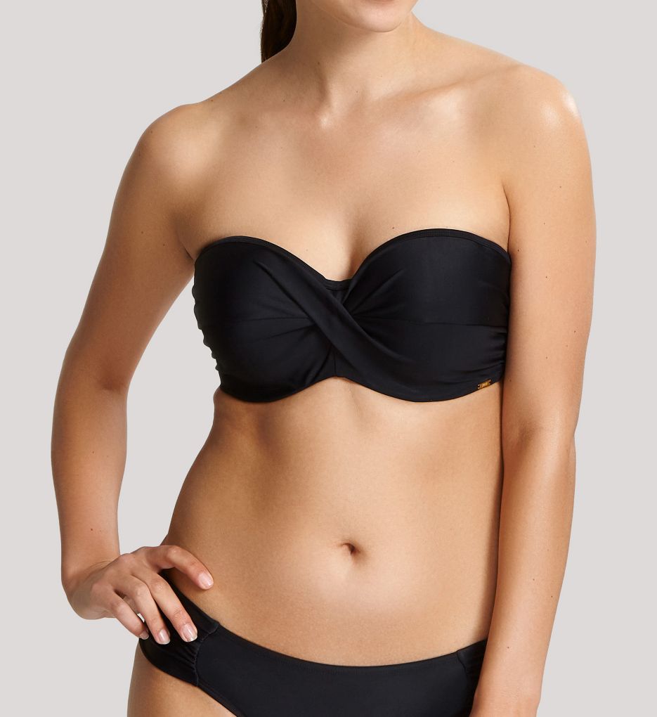 Anya Riva Twist Bandeau Swim Top