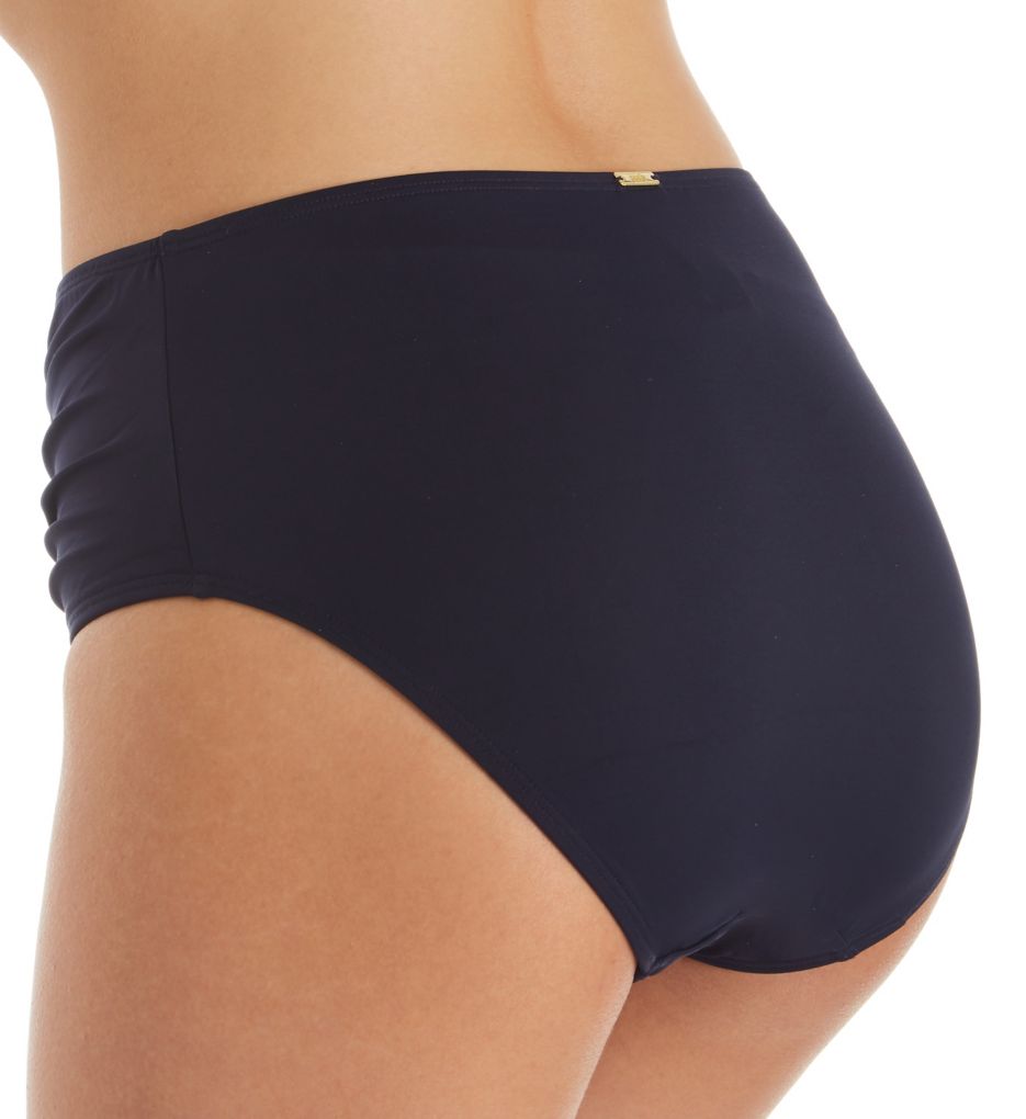 Anya Riva Midi Gather Swim Bottom