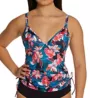 Panache Anya Riva Print Balconnet Tankini Swim Top SW1401 - Image 1