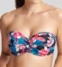 Panache Anya Riva Print Twist Bandeau Bikini Swim Top SW1403