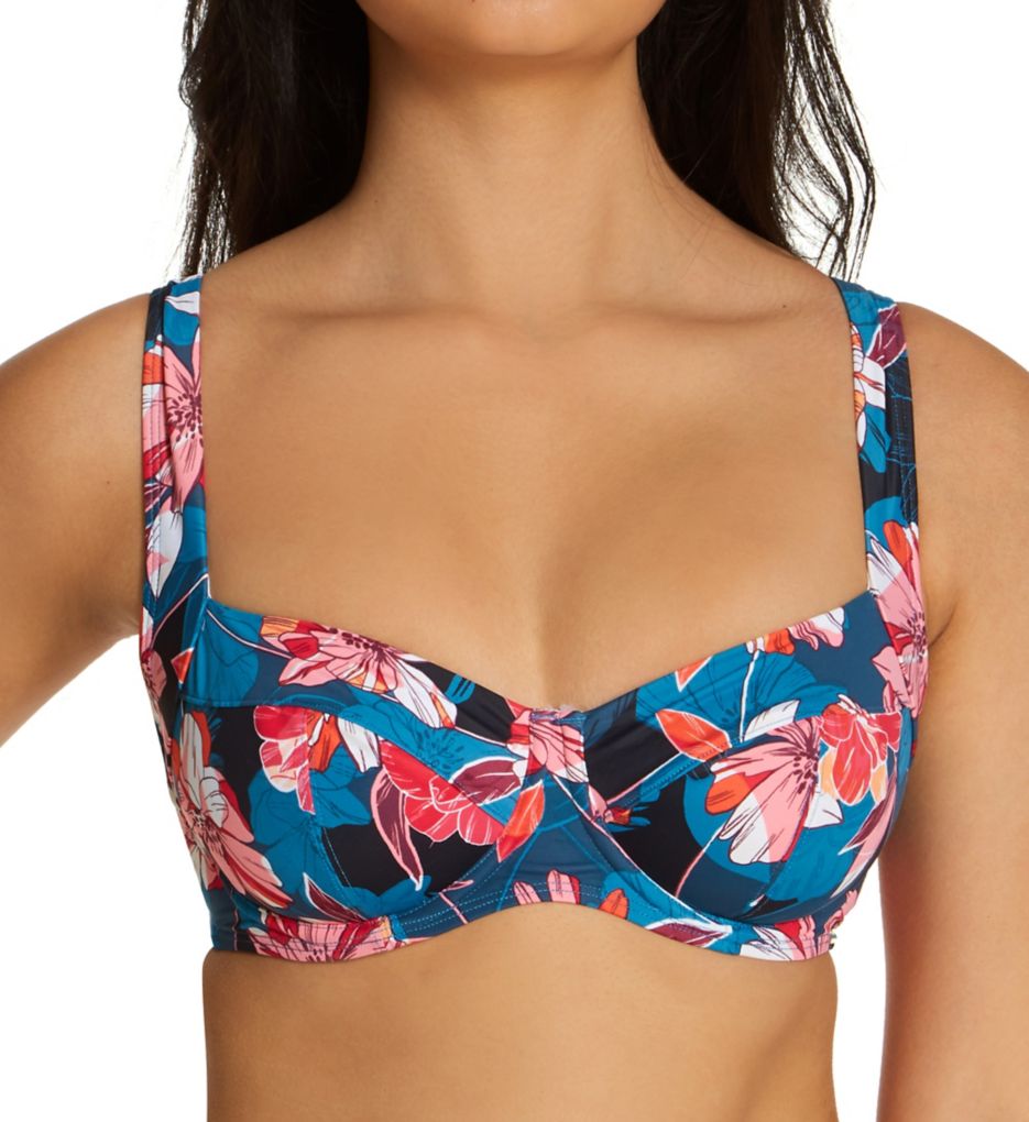 Anya Riva Print Full Cup Bikini Swim Top-fs