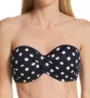 Panache Anya Riva Spot Twist Bandeau Bikini Swim Top SW1453