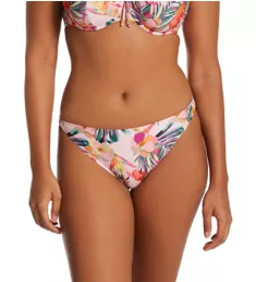 Paradise Classic Swim Bottom Pink Tropical 3X