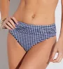 Panache Gingham Midi Brief Swim Bottom SW1729 - Image 1