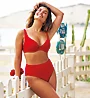 Panache Rossa Wired Plunge Triangle Bikini Swim Top SW1754 - Image 5