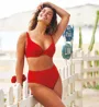 Panache Rossa Wired Plunge Triangle Bikini Swim Top SW1754 - Image 5