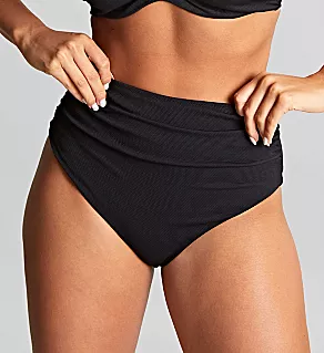 Spirit High Waist Brief Swim Bottom Black XL