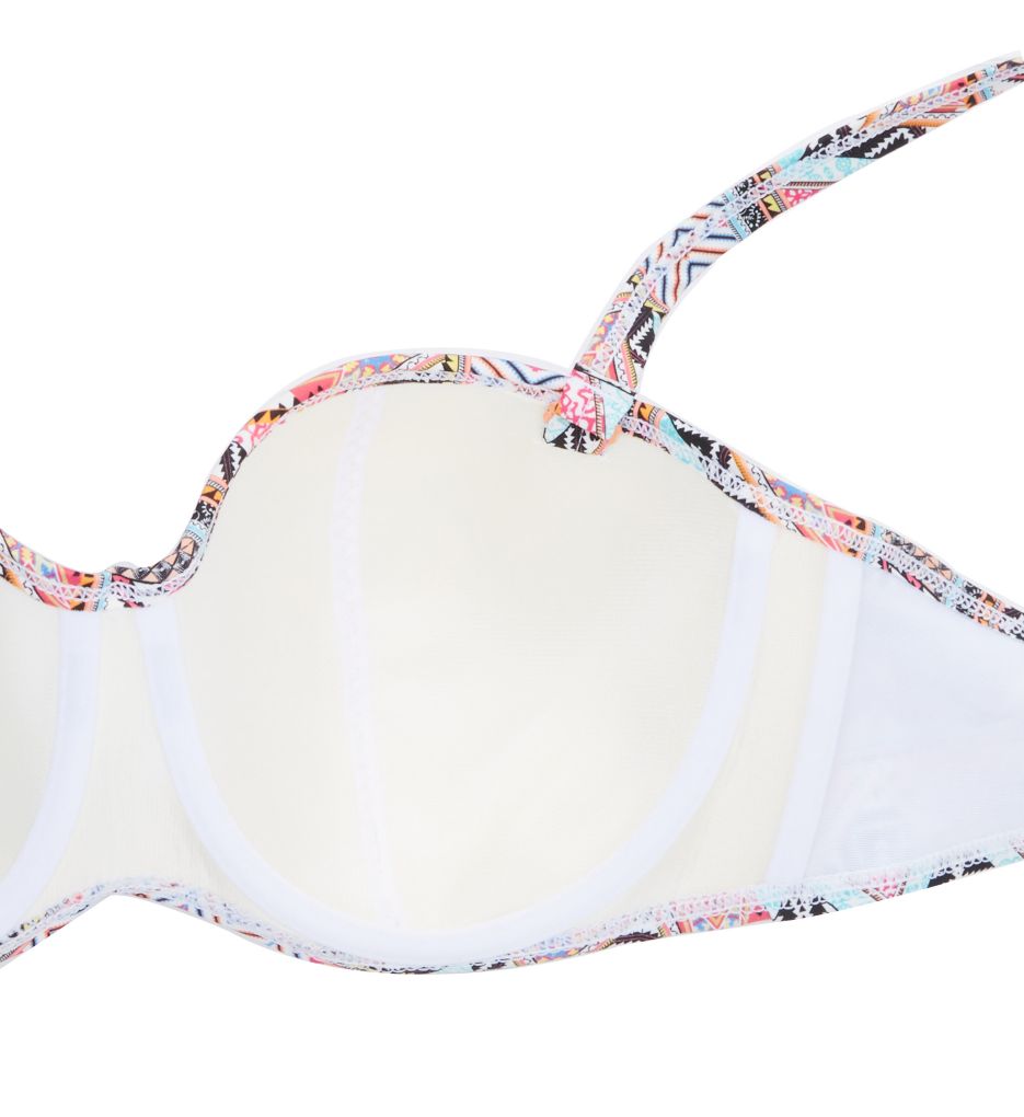 Eclectic Boho Bandeau Bikini Swim Top-cs6