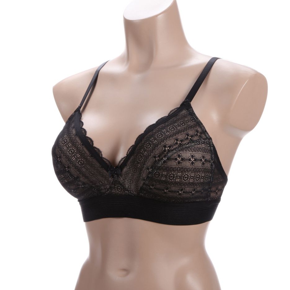 Cleo Lyzy Triangle Bra Style 9766-BLK