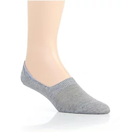 Seville Egyptian Cotton Invisible Sock Light Grey Mix S