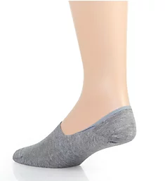 Seville Egyptian Cotton Invisible Sock Light Grey Mix S