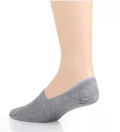 Seville Egyptian Cotton Invisible Sock Light Grey Mix S