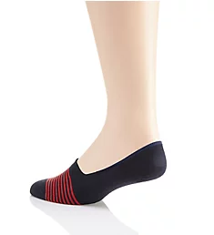 Egyptian Cotton Striped Invisible Sock dkgmxx M