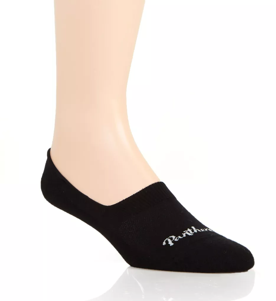 Egyptian Cotton Cushion Sole Invisible Sock Black S