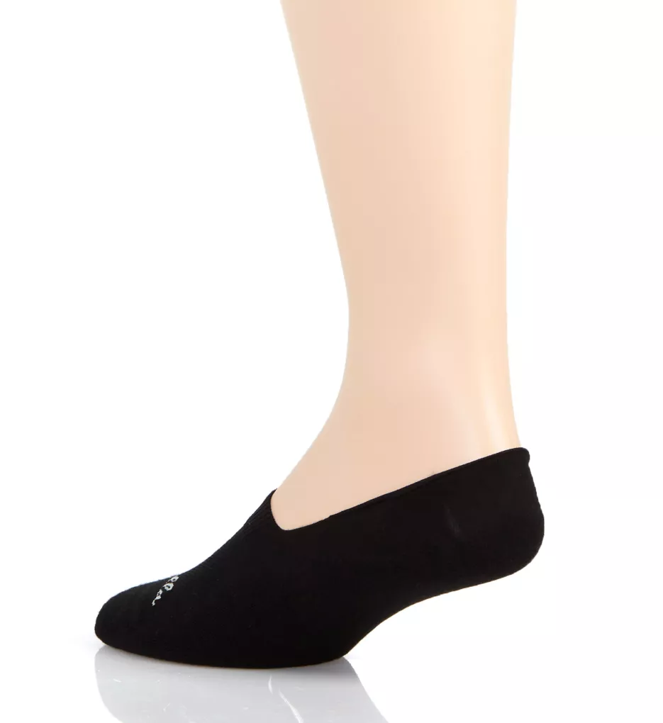 Egyptian Cotton Cushion Sole Invisible Sock Black S