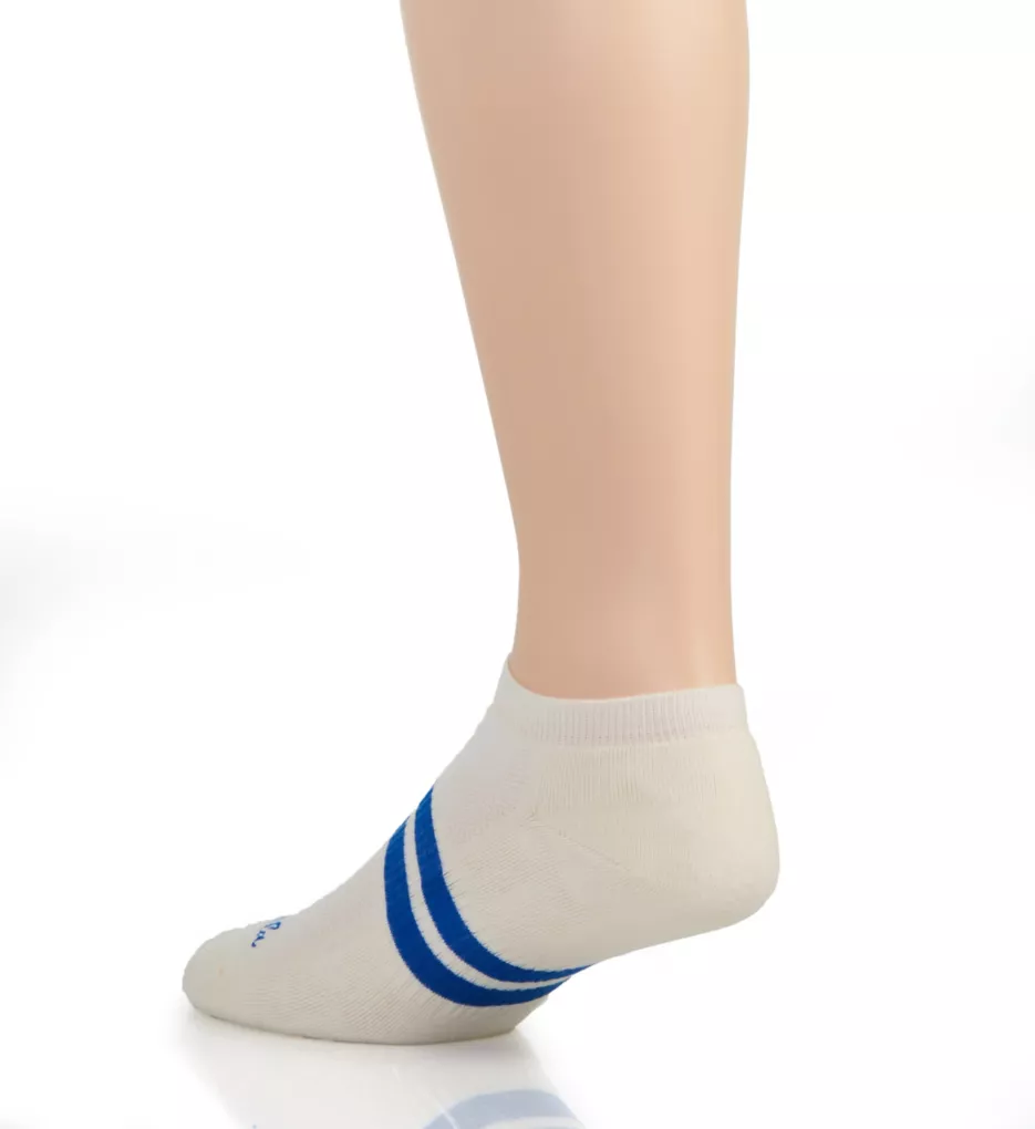 Sprint Egyptian Cotton 2 Stripe Trainer Sock Cream S