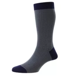 Fabian Herringbone Fancy Sock