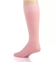 Pembrey Sea Island Cotton 9x1 Rib Crew Sock Light Pink M