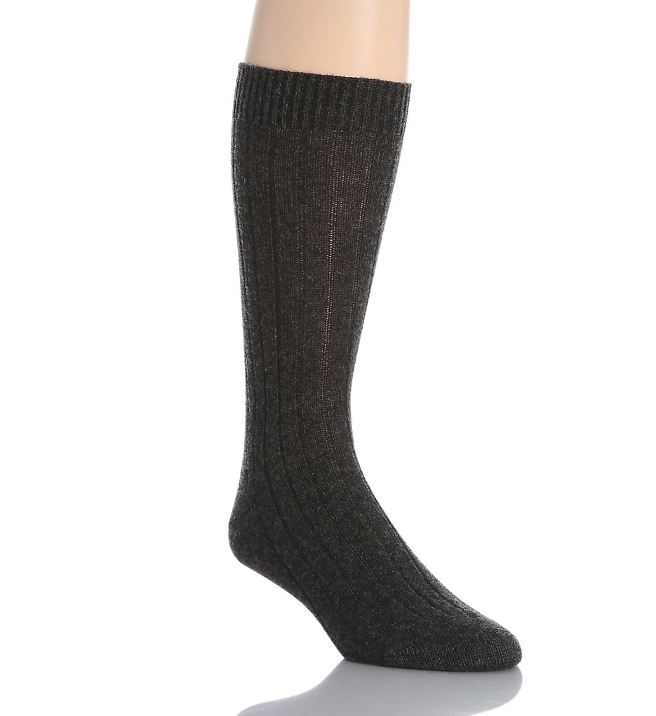 Pantherella 5750 Luxury Cashmere Sock (Charcoal)