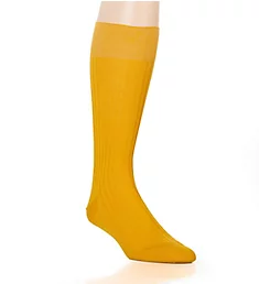 Laburnum Merino Wool 5x3 Rib Dress Sock BRTGLD S