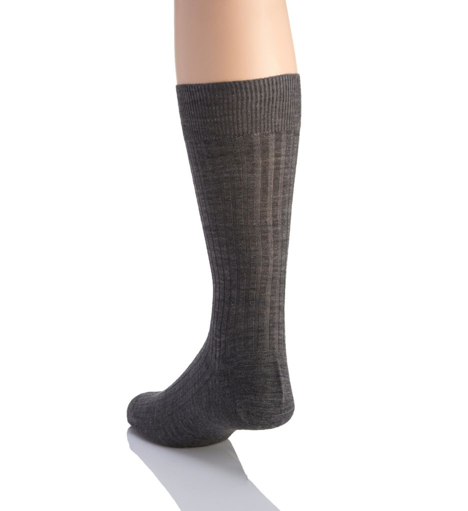 Merino Wool Dress Socks - 5x3 Rib