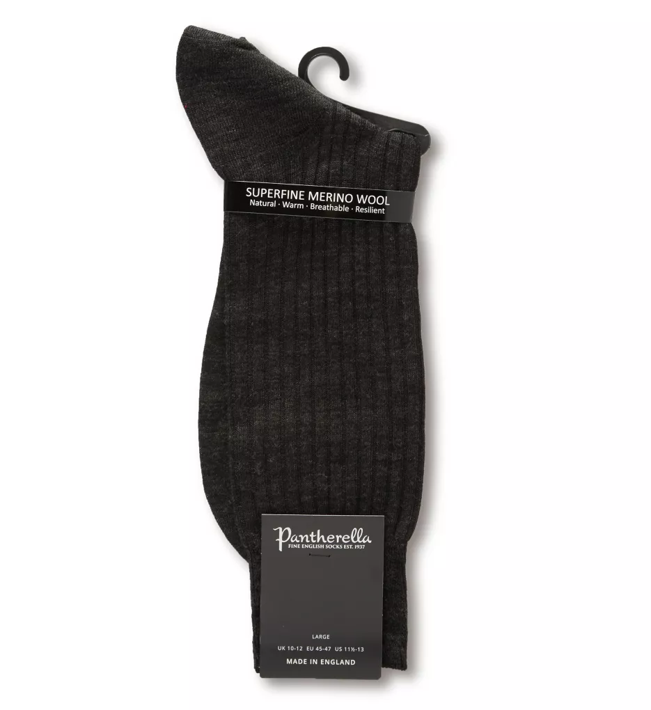 Pantherella Laburnum Merino Wool 5x3 Rib Dress Sock 5796 - Image 1
