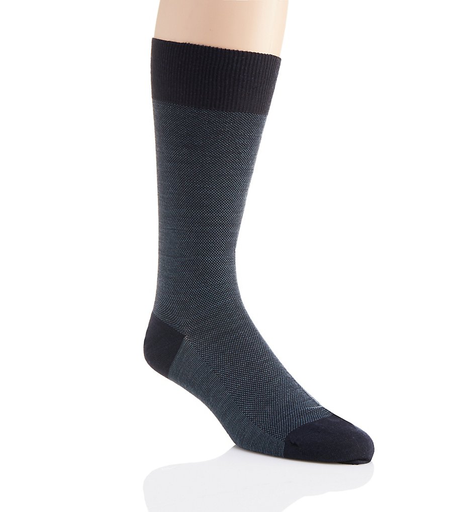 Pantherella 5920 Beaumont Merino Wool Sock (Navy)