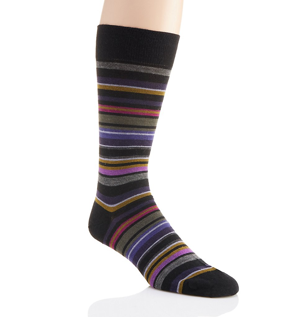 Pantherella 59684 Quaker Merino Wool Sock (Black)
