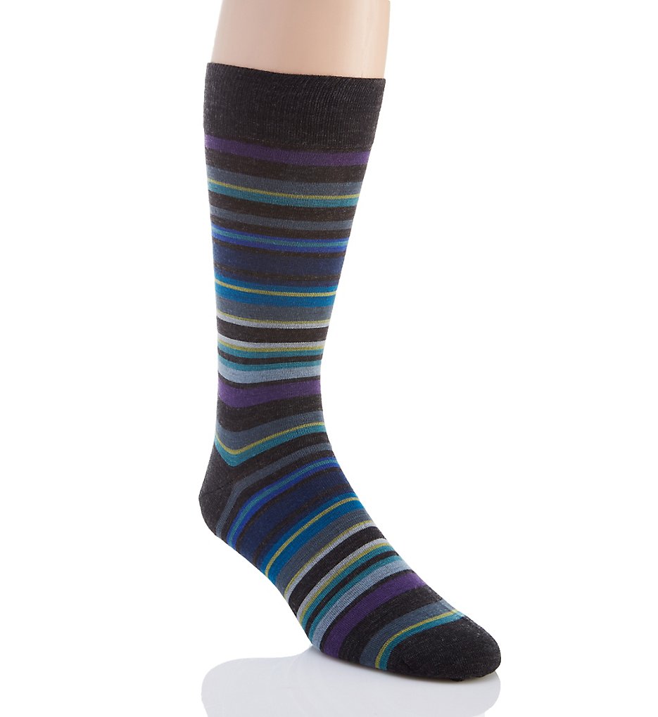 Pantherella 59684 Quaker Merino Wool Sock (Charcoal)