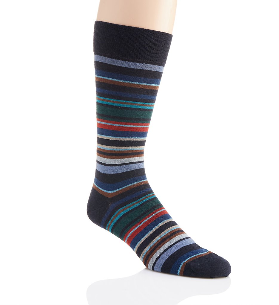 Pantherella 59684 Quaker Merino Wool Sock (Navy)
