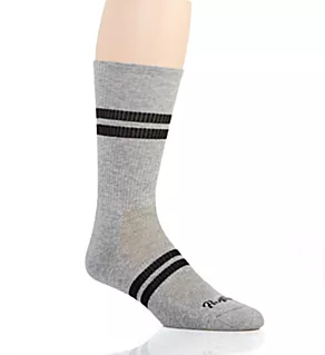 Spirit Egyptian Cotton 2 Stripe Sports Sock Light Grey Mix S