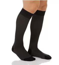 Tewkesbury 3 Colour Over The Calf Birdseye Sock BK01 M