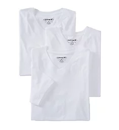 Essentials 100% Cotton V-Neck T-Shirt - 3 Pack