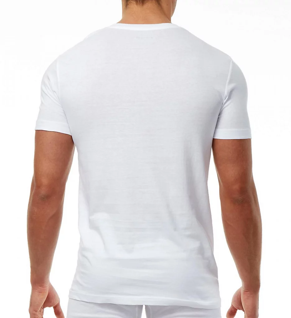 Essentials 100% Cotton V-Neck T-Shirt - 3 Pack