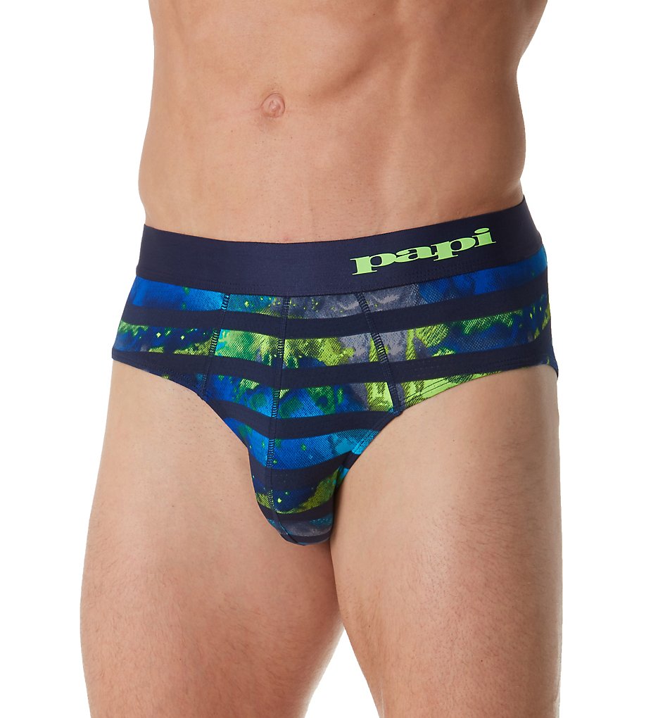 Papi 626419 Intergalactic Breathable Mesh Briefs (Royal)