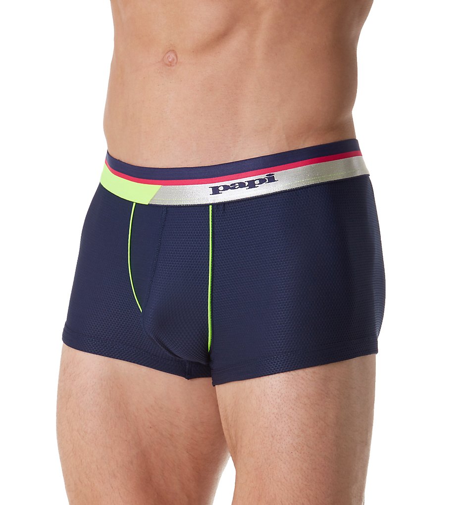 Papi 626507 Velocity Honeycomb Mesh Brazilian Trunk (Navy)